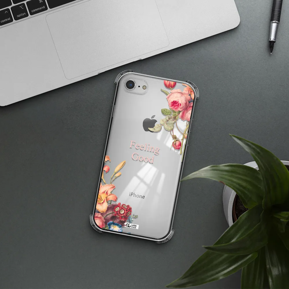 a close-up of flowers Apple iPhone 7 Clear PC Case