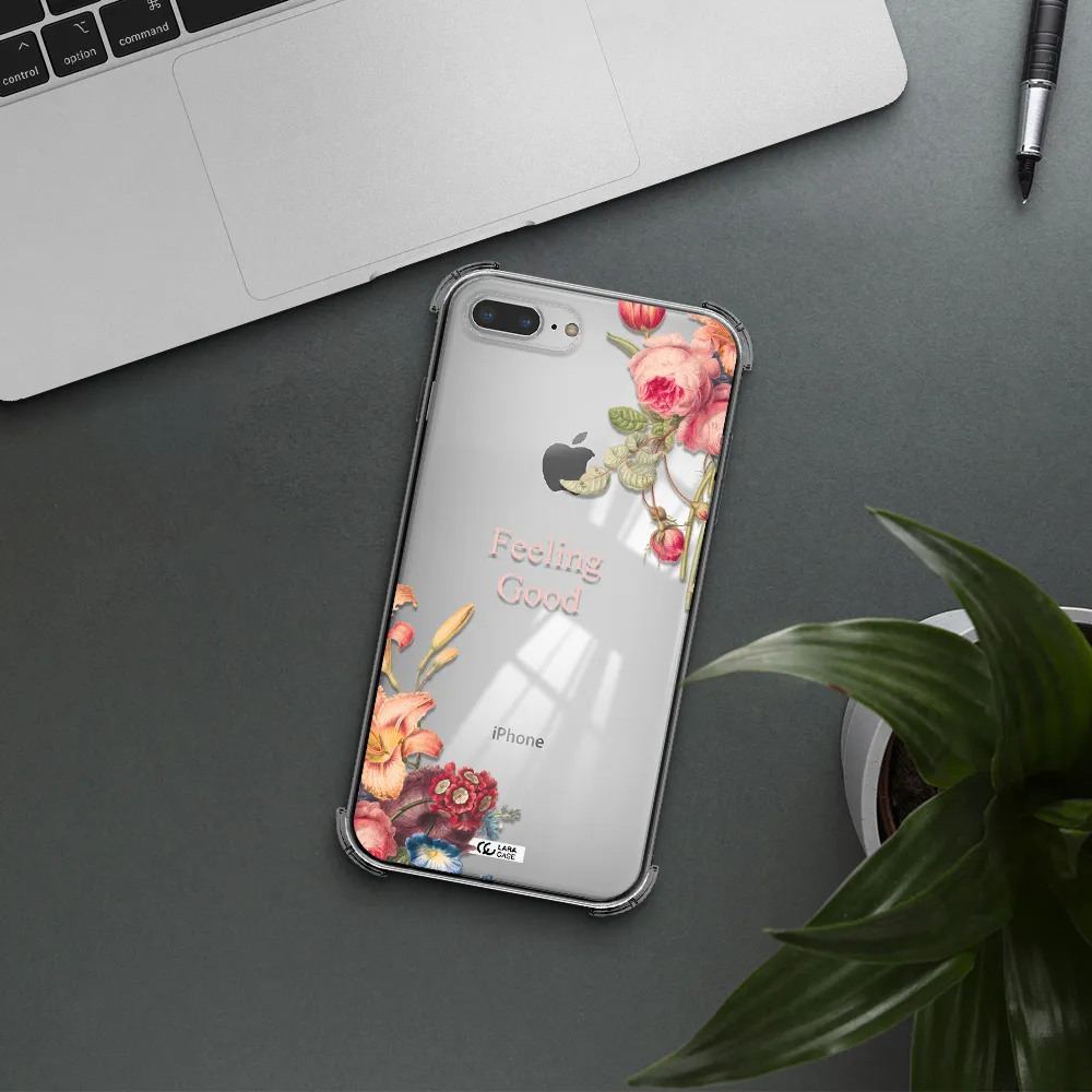 a close-up of flowers Apple iPhone 7 plus Clear PC Case