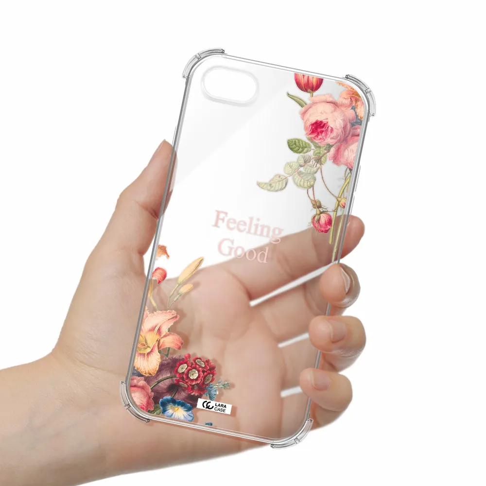 a close-up of flowers Apple iPhone 8 Clear PC Case