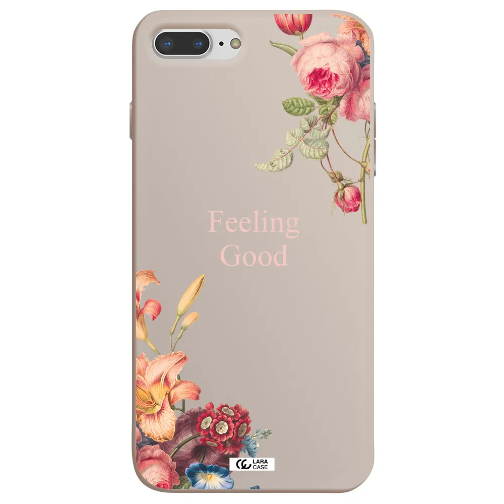 a close-up of flowers Apple iPhone 8 plus Silicone Stone Case