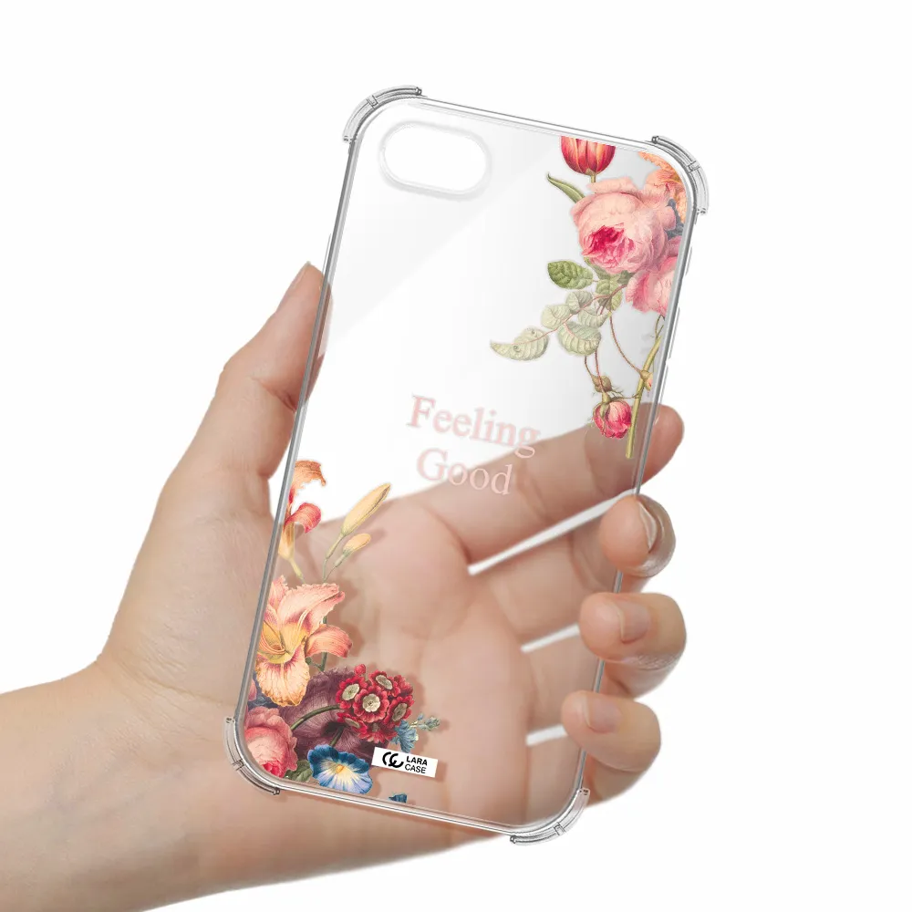 a close-up of flowers Apple iPhone se 2020 Clear PC Case
