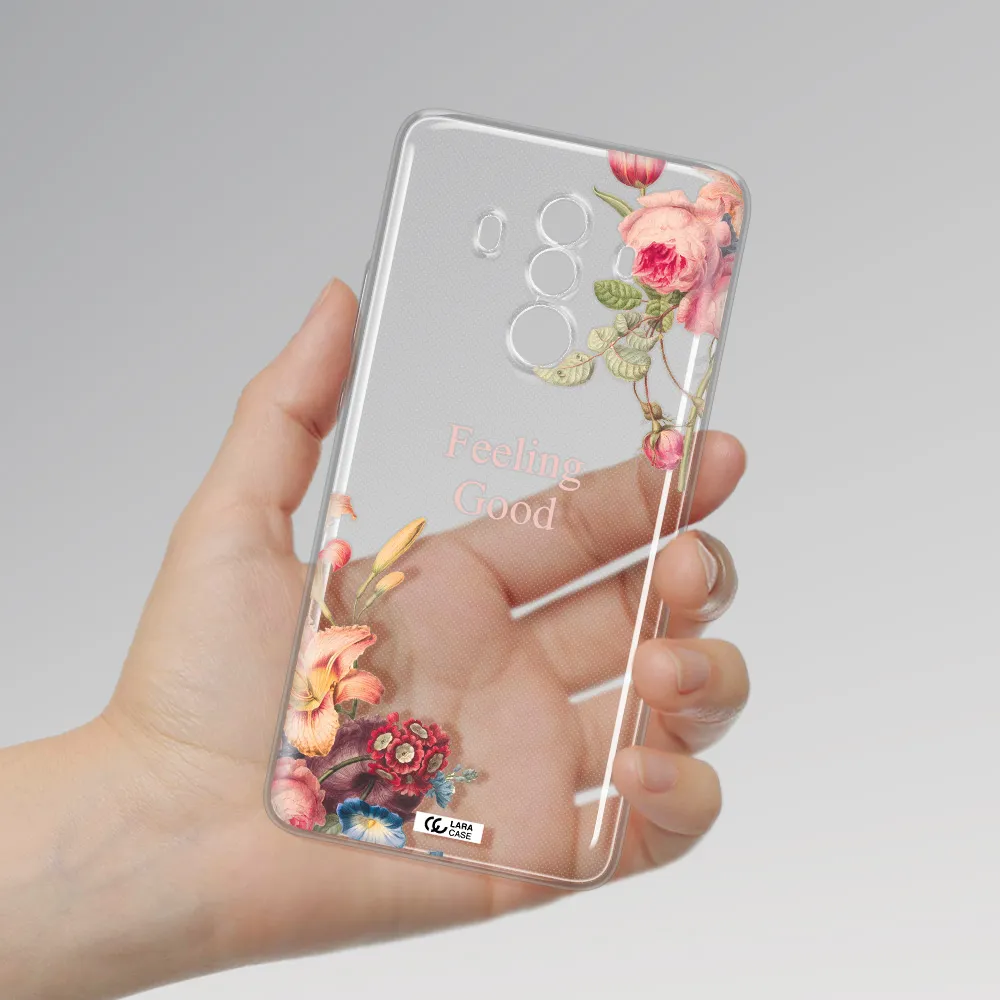 a close-up of flowers Huawei Mate 10 Clear TPU Case