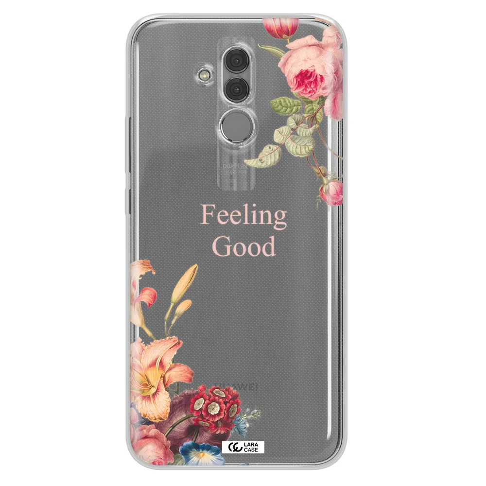 a close-up of flowers Huawei Mate 20 Lite Clear TPU Case