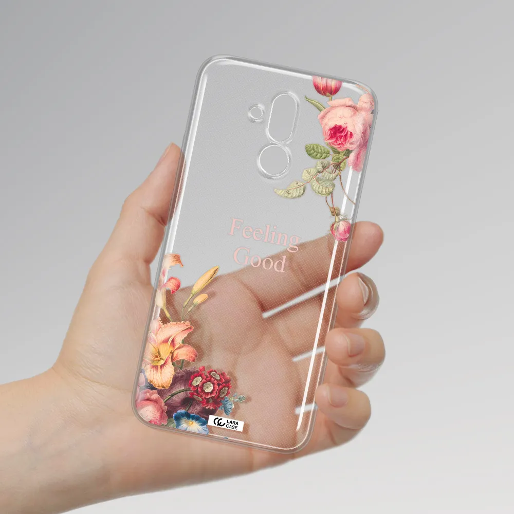 a close-up of flowers Huawei Mate 20 Lite Clear TPU Case