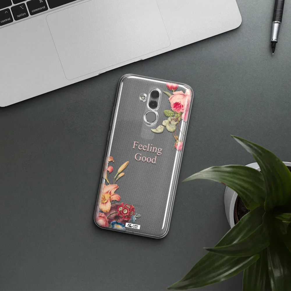 a close-up of flowers Huawei Mate 20 Lite Clear TPU Case
