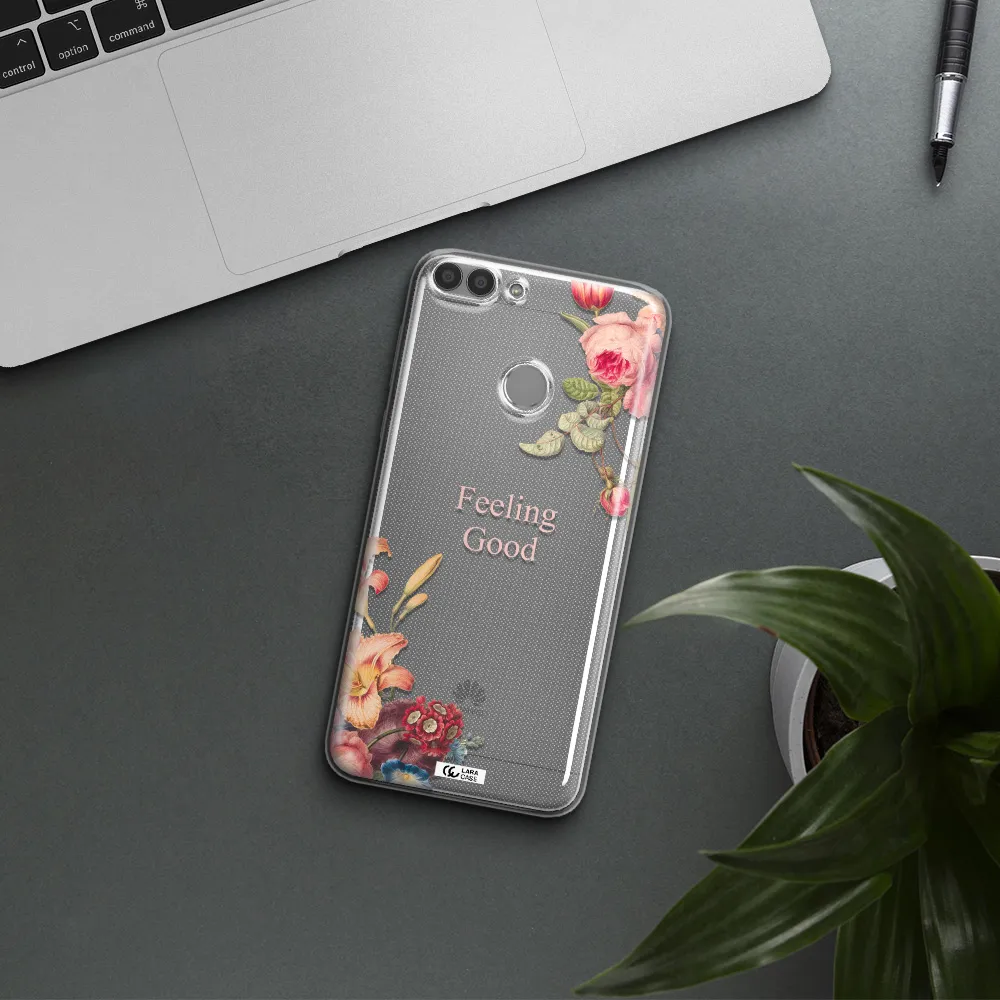 a close-up of flowers Huawei P Smart Clear TPU Case