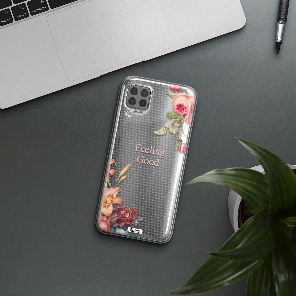 a close-up of flowers Huawei P40 Lite Clear TPU Case