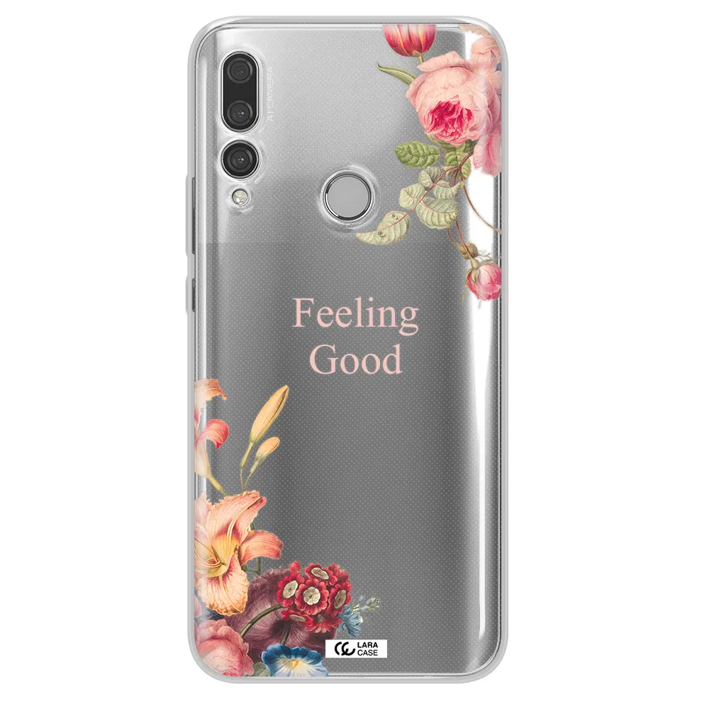 a close-up of flowers Huawei Y9 Prime 2019 Clear TPU Case