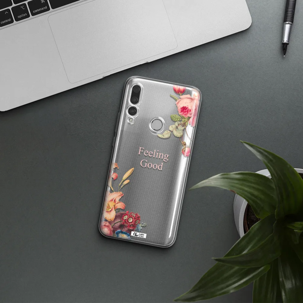 a close-up of flowers Huawei Y9 Prime 2019 Clear TPU Case