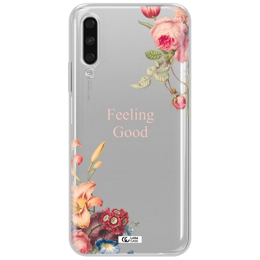A Close-Up Of Flowers Huawei Y9S Clear Tpu Case