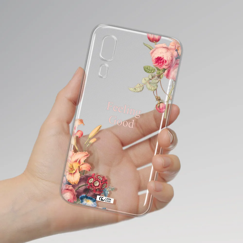 a close-up of flowers Samsung A2 Core Clear TPU Case