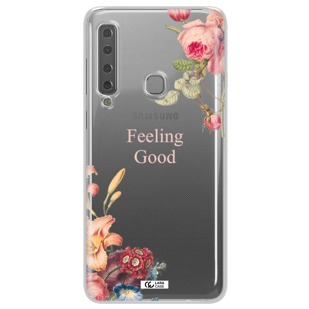 a close-up of flowers Samsung A9 2018 Clear TPU Case