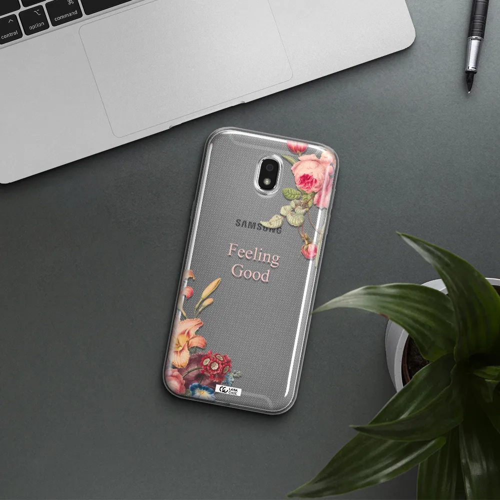 a close-up of flowers Samsung J5 2017 Clear TPU Case