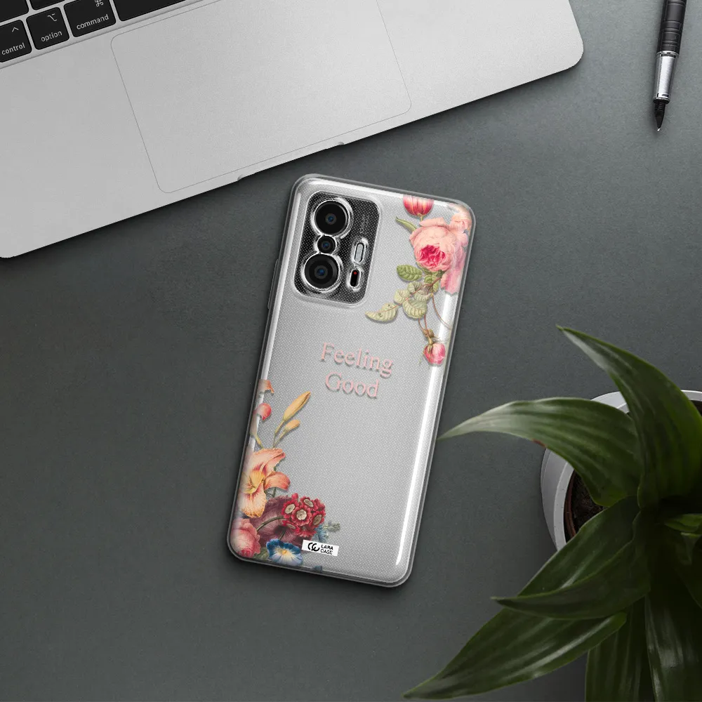 A Close-Up Of Flowers Xiaomi 11T Clear Tpu Case