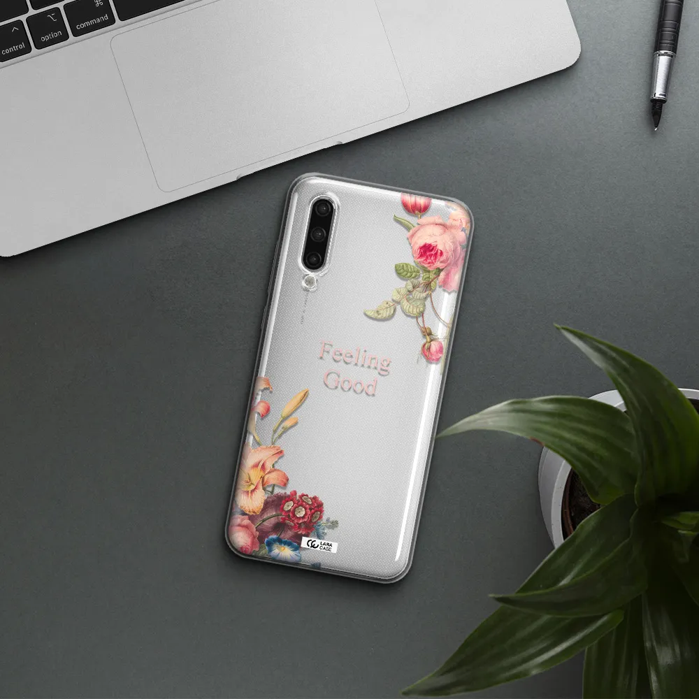 A Close-Up Of Flowers Xiaomi Mi 9 Lite Clear Tpu Case