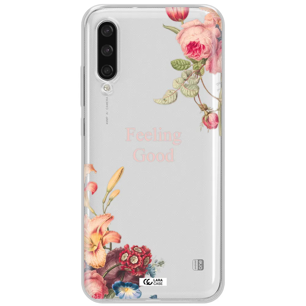 A Close-Up Of Flowers Xiaomi Mi A3 Clear Tpu Case