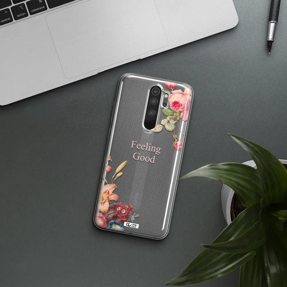 a close-up of flowers Xiaomi Note 8 Pro Clear TPU Case