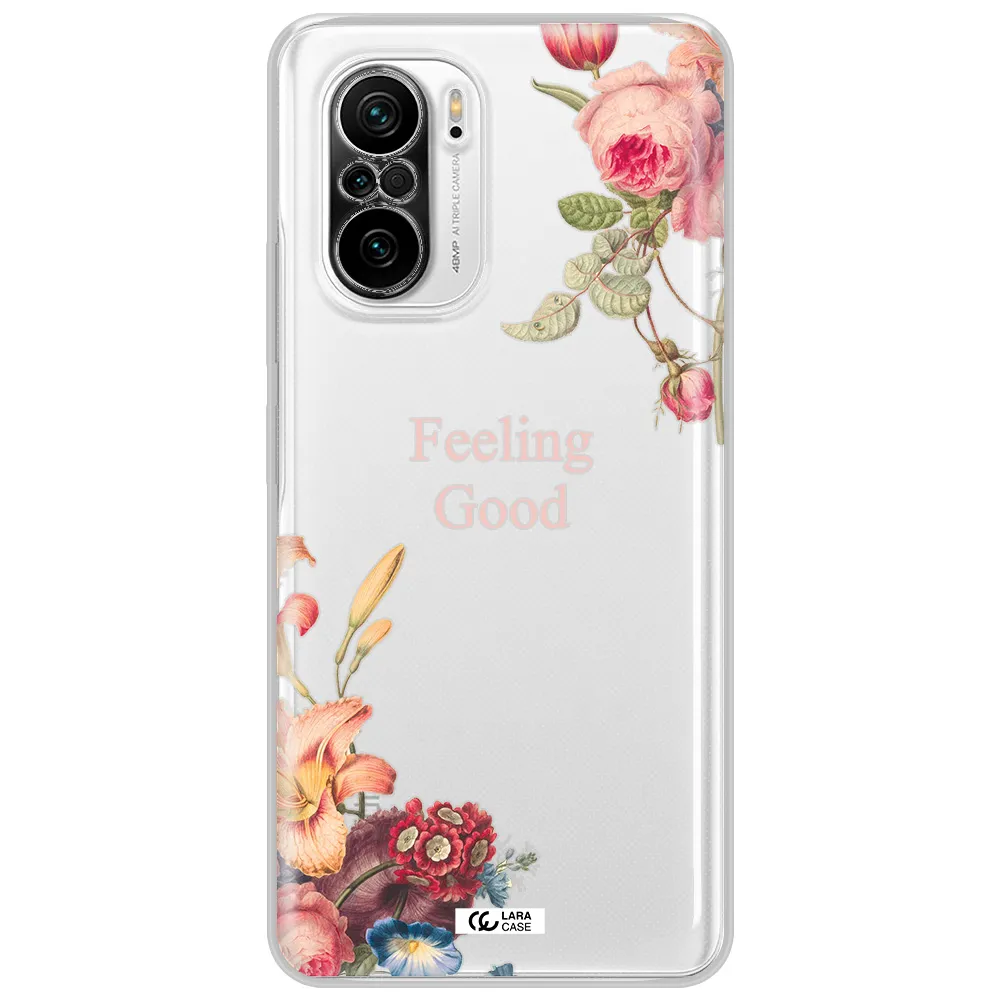 A Close-Up Of Flowers Xiaomi Poco F3 Clear Tpu Case
