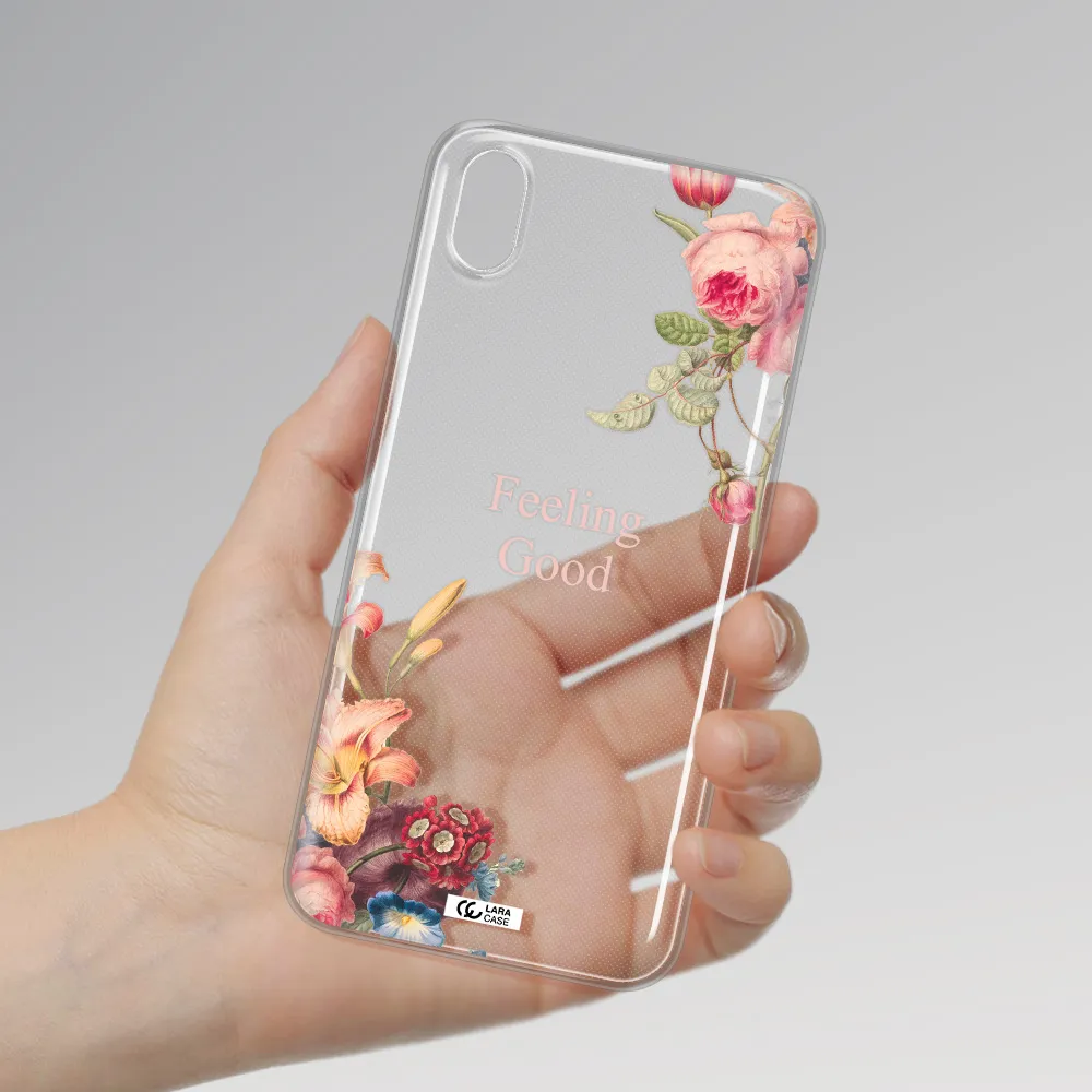 a close-up of flowers Xiaomi Redmi 7A Clear TPU Case