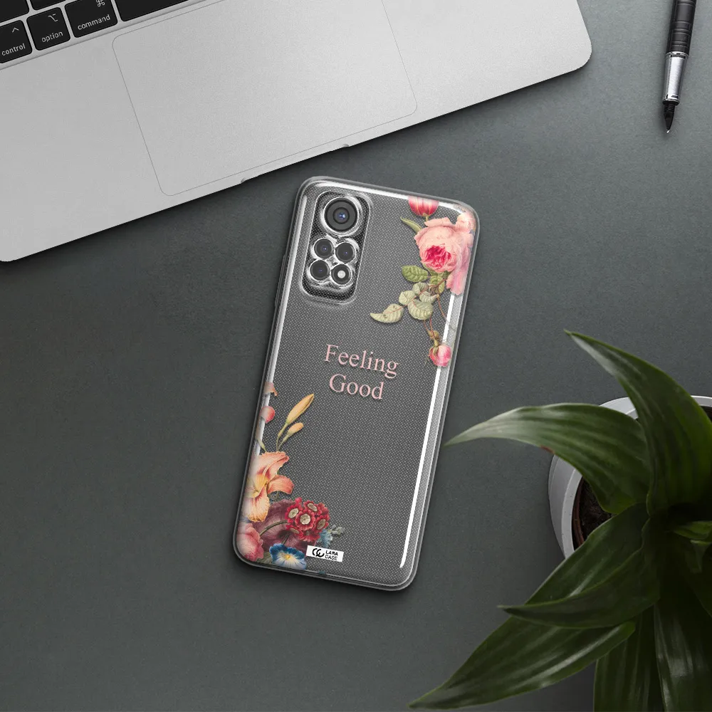 A Close-Up Of Flowers Xiaomi Redmi Note 11S Clear Tpu Case