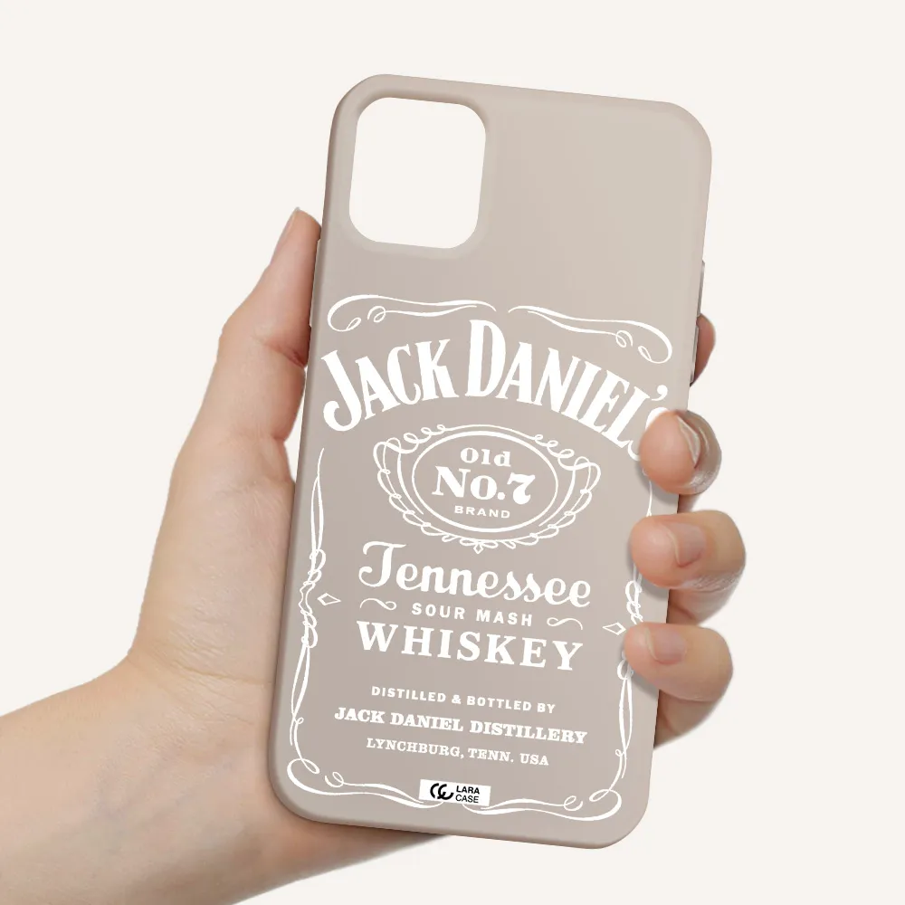 a white background with black dots Apple iPhone 11 Silicone Stone Case