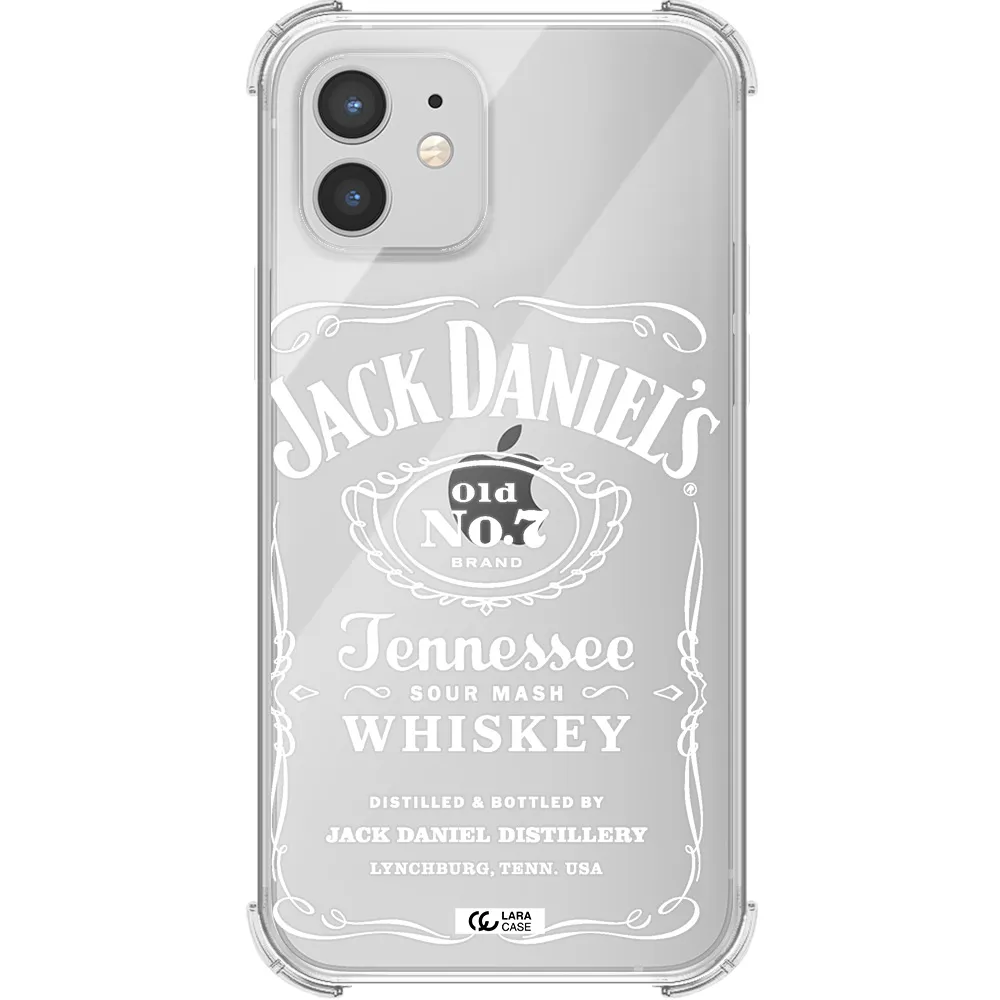 a white background with black dots Apple iPhone 12 mini Clear PC Case