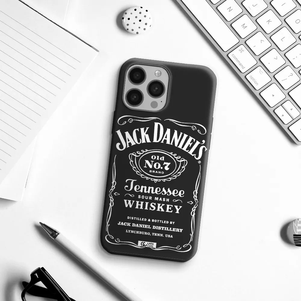 a white background with black dots Apple iPhone 13 Pro Silicone black Case