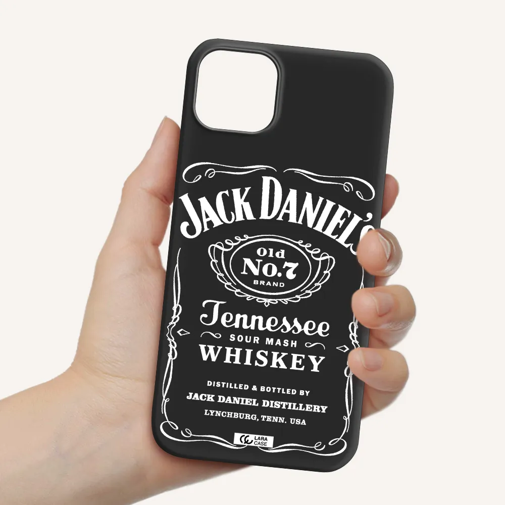 a white background with black dots Apple iPhone 14 Silicone black Case