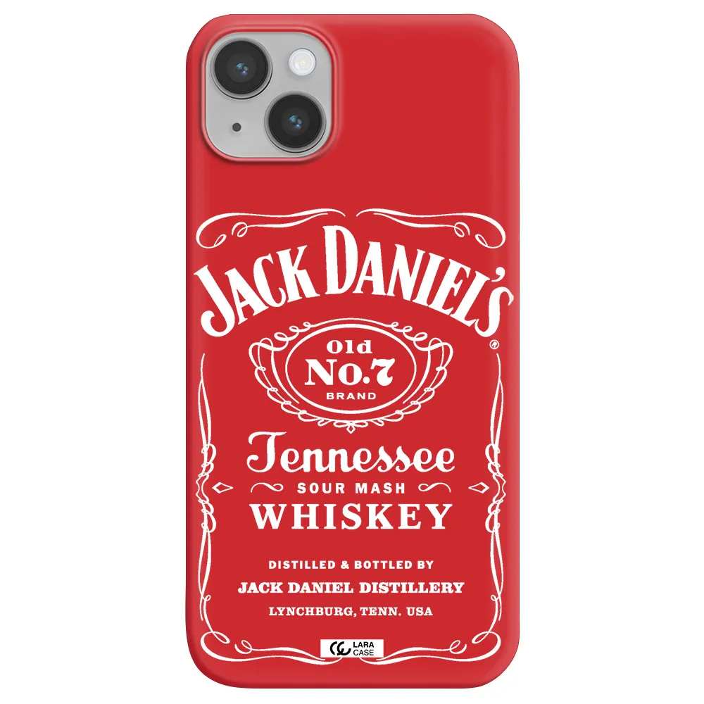 a white background with black dots Apple iPhone 14 Silicone Imperial Red Case