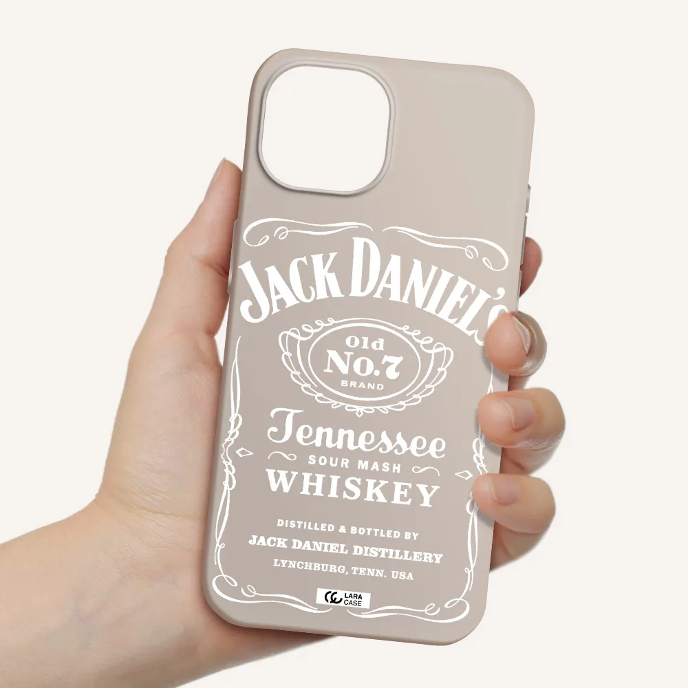 a white background with black dots Apple iPhone 15 Silicone Stone Case