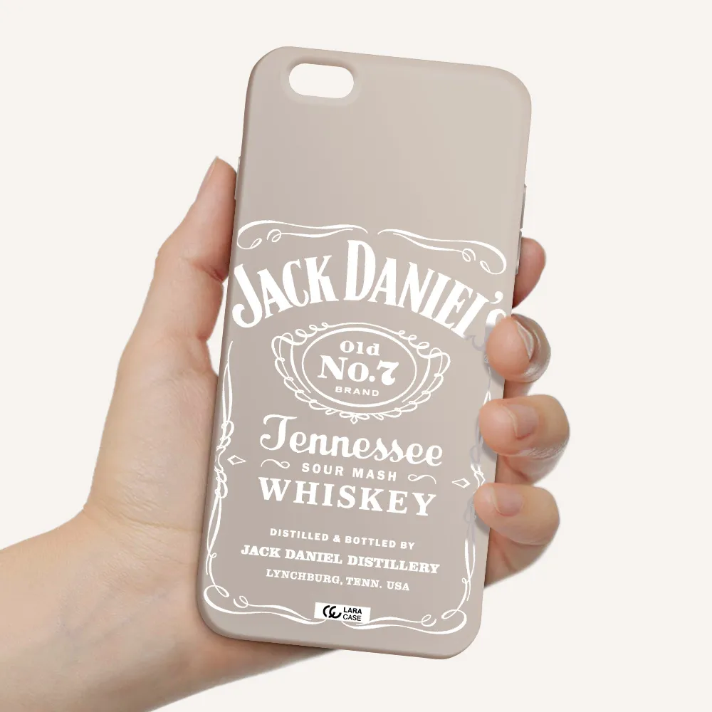 a white background with black dots Apple iPhone 6 plus Silicone Stone Case