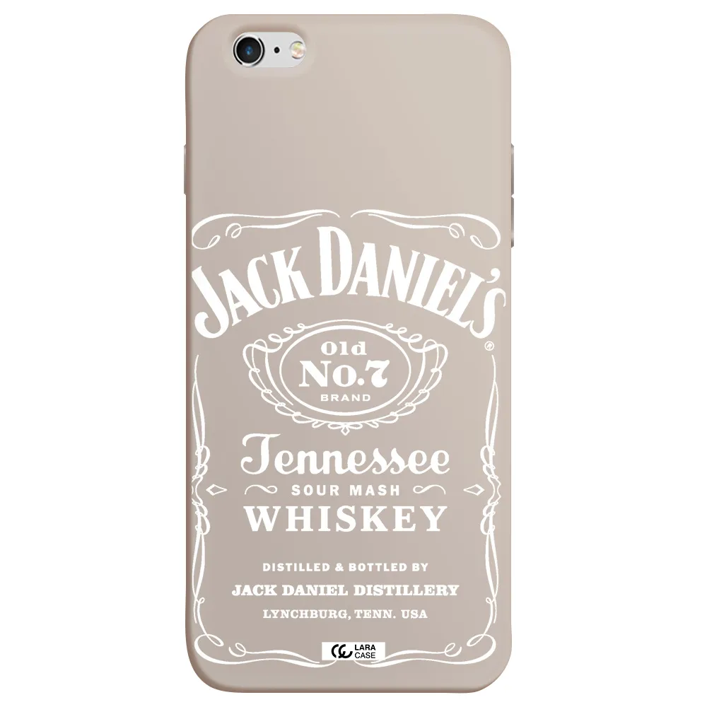 a white background with black dots Apple iPhone 6 s plus Silicone Stone Case