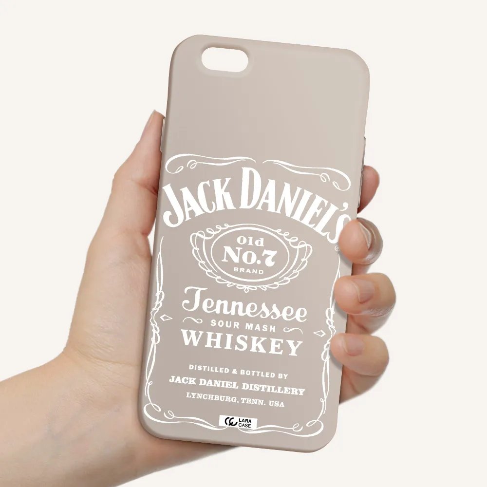 a white background with black dots Apple iPhone 6 Silicone Stone Case