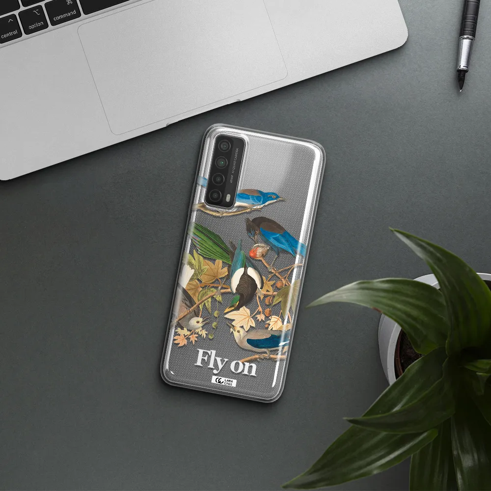 a group of birds on a branch Huawei P Smart 2021 Clear TPU Case