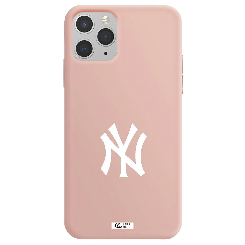 Cute Avocados Apple iPhone 11 pro Silicone pastel pink Case