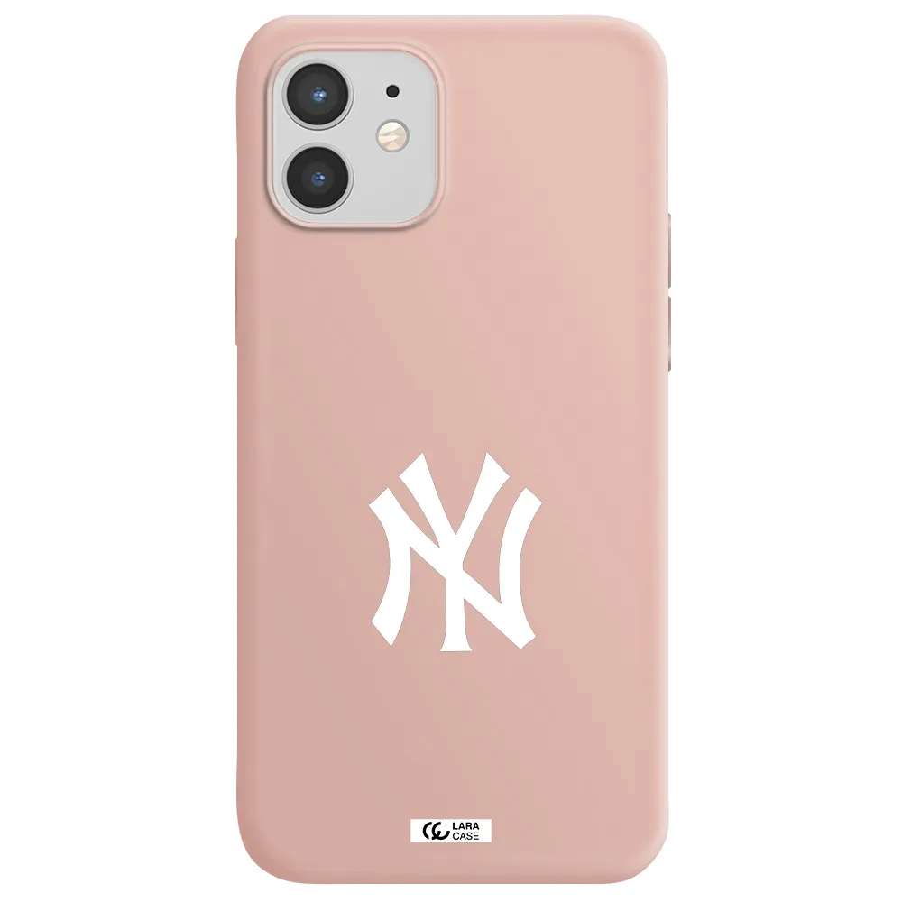 Cute Avocados Apple iPhone 12 mini Silicone pastel pink Case