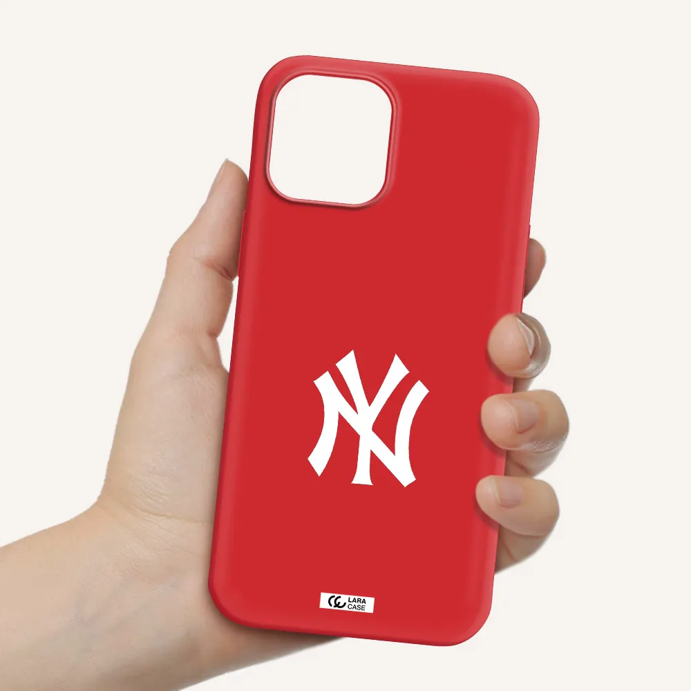 Cute Avocados Apple iPhone 12 pro Silicone Imperial Red Case