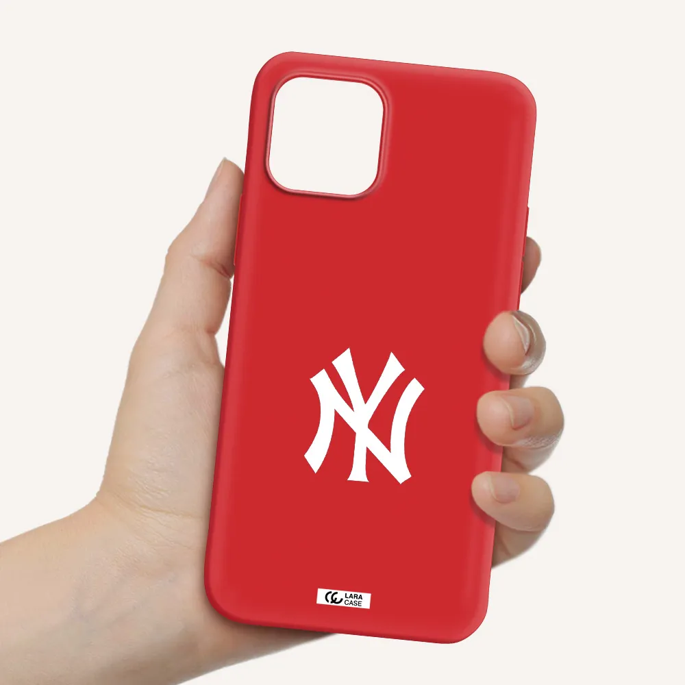 Cute Avocados Apple iPhone 12 Silicone Imperial Red Case