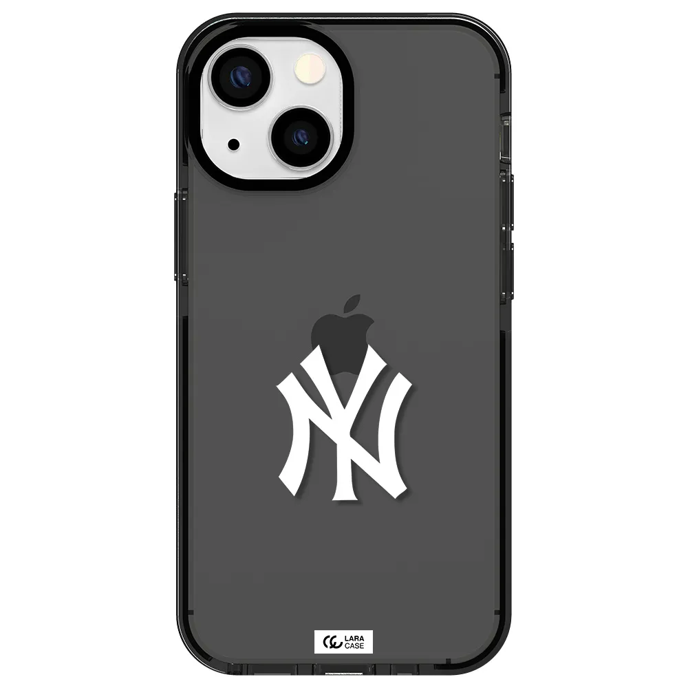 Cute Avocados Apple iPhone 13 mini impact Smoke Black Case