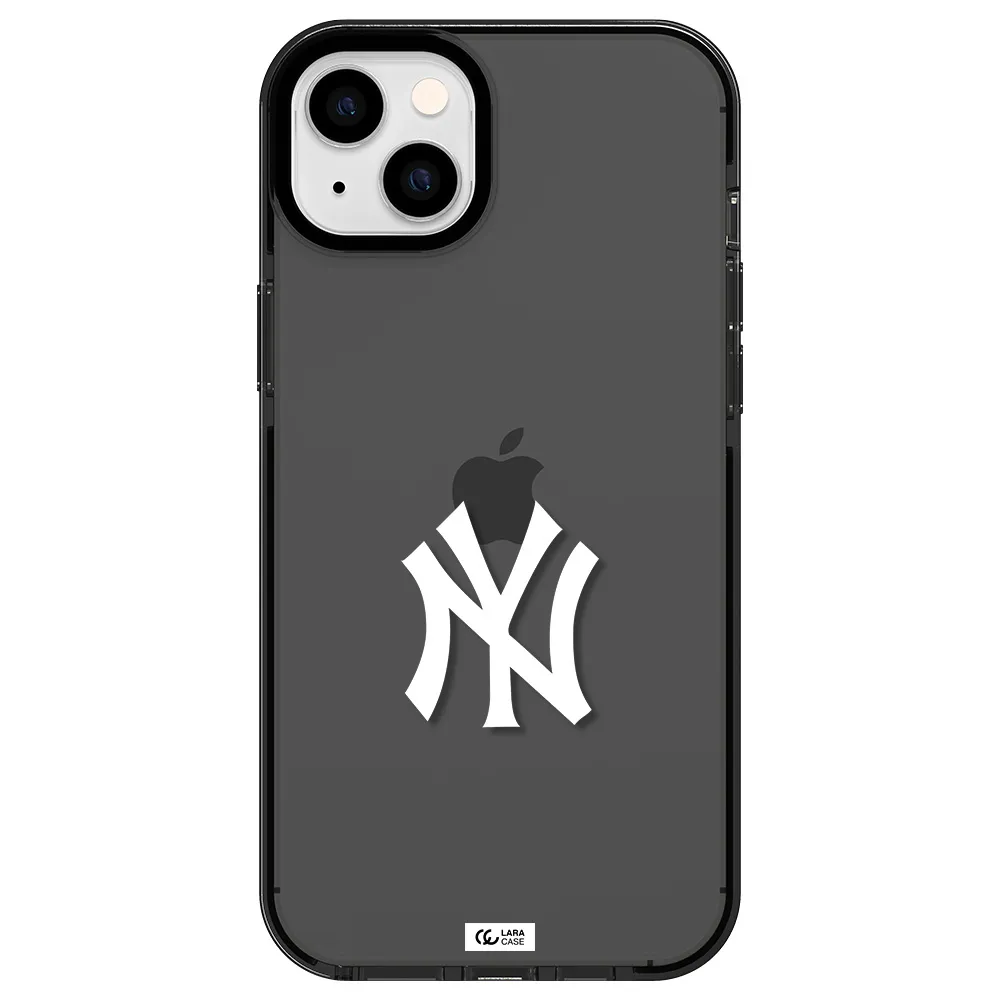 Cute Avocados Apple iPhone 14 plus impact Smoke Black Case