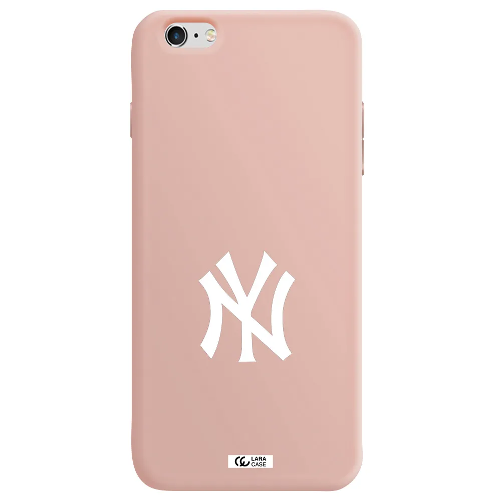 Cute Avocados Apple iPhone 6 plus Silicone pastel pink Case