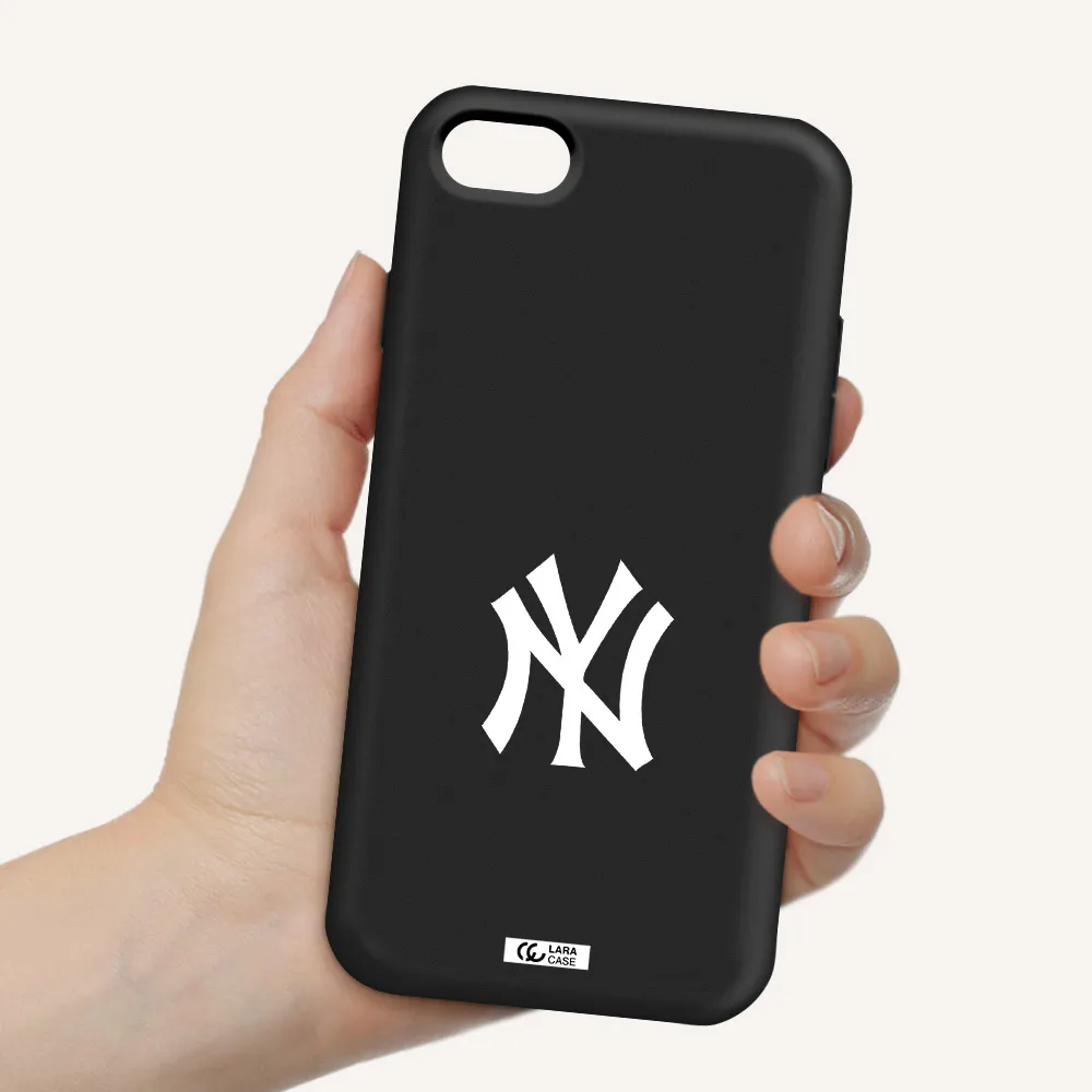 Cute Avocados Apple iPhone 7 Silicone black Case