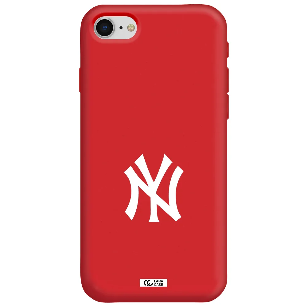 Cute Avocados Apple iPhone se 2020 Silicone Imperial Red Case