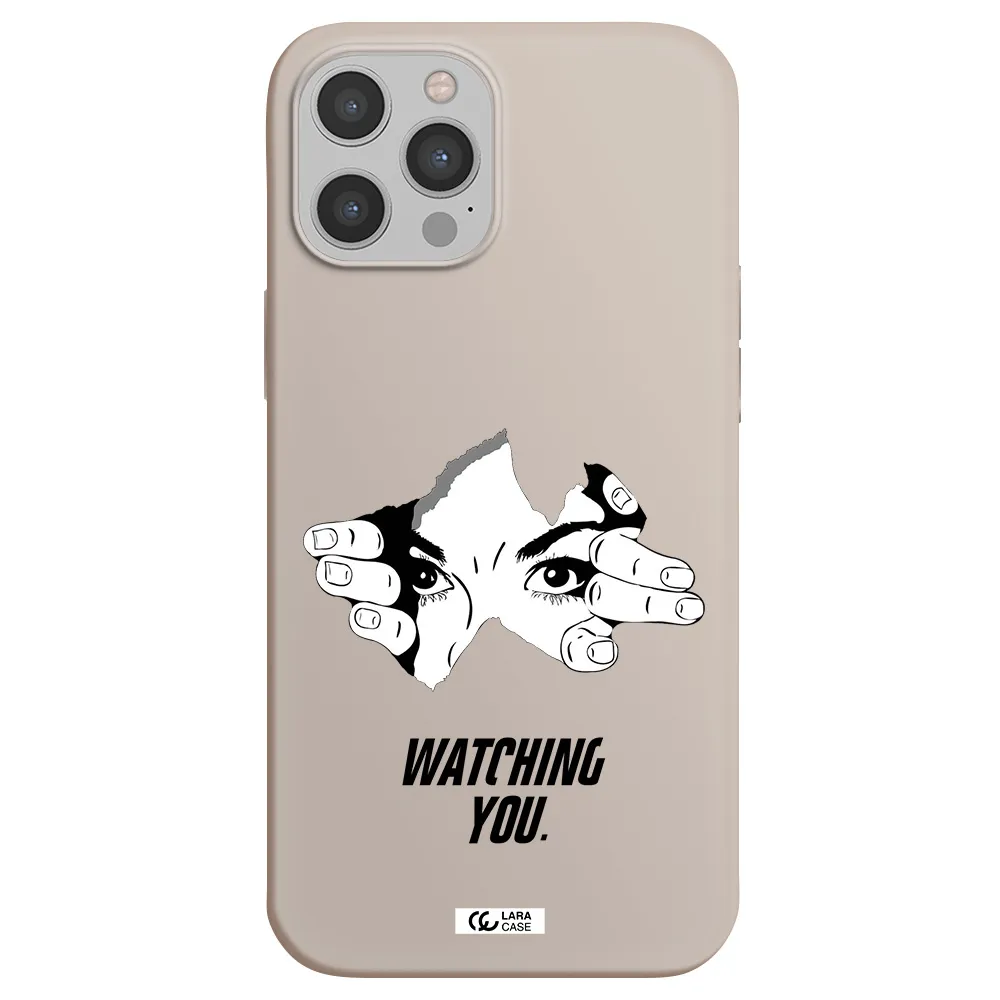 a hand with a hole in the wall Apple iPhone 12 pro Silicone Stone Case