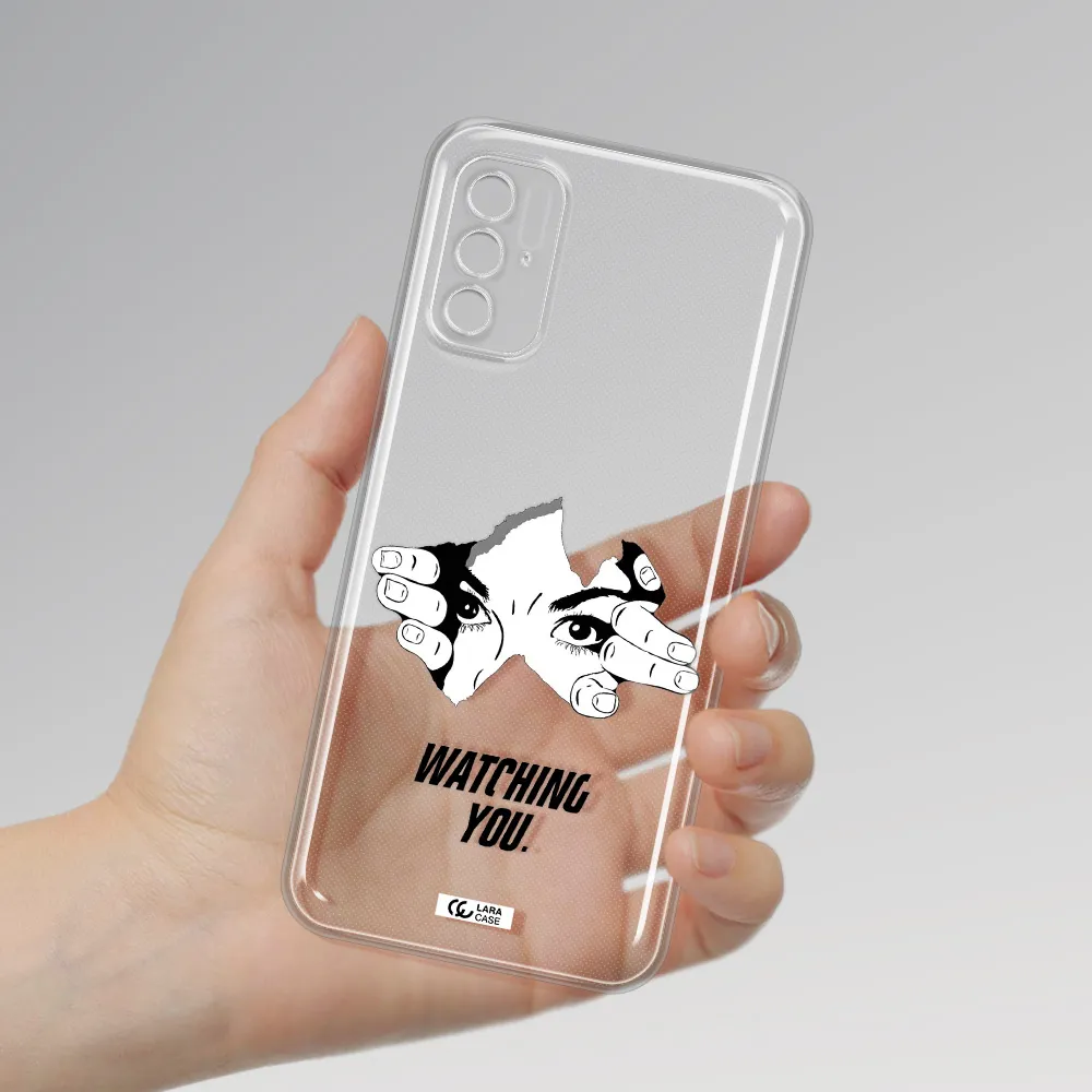 A Hand With A Hole In The Wall Xiaomi Poco M3 Pro Clear Tpu Case