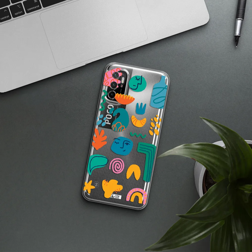A Collection Of Colorful Shapes Xiaomi Poco M3 Pro Clear Tpu Case