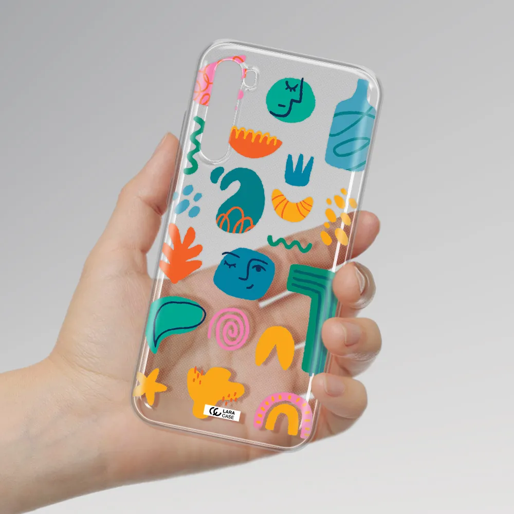 A Collection Of Colorful Shapes Xiaomi Redmi Note 8T Clear Tpu Case