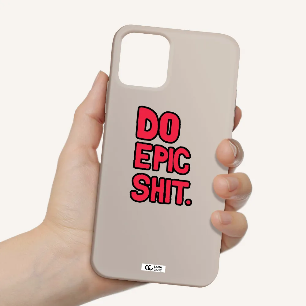 a red and black text Apple iPhone 11 pro max Silicone Stone Case