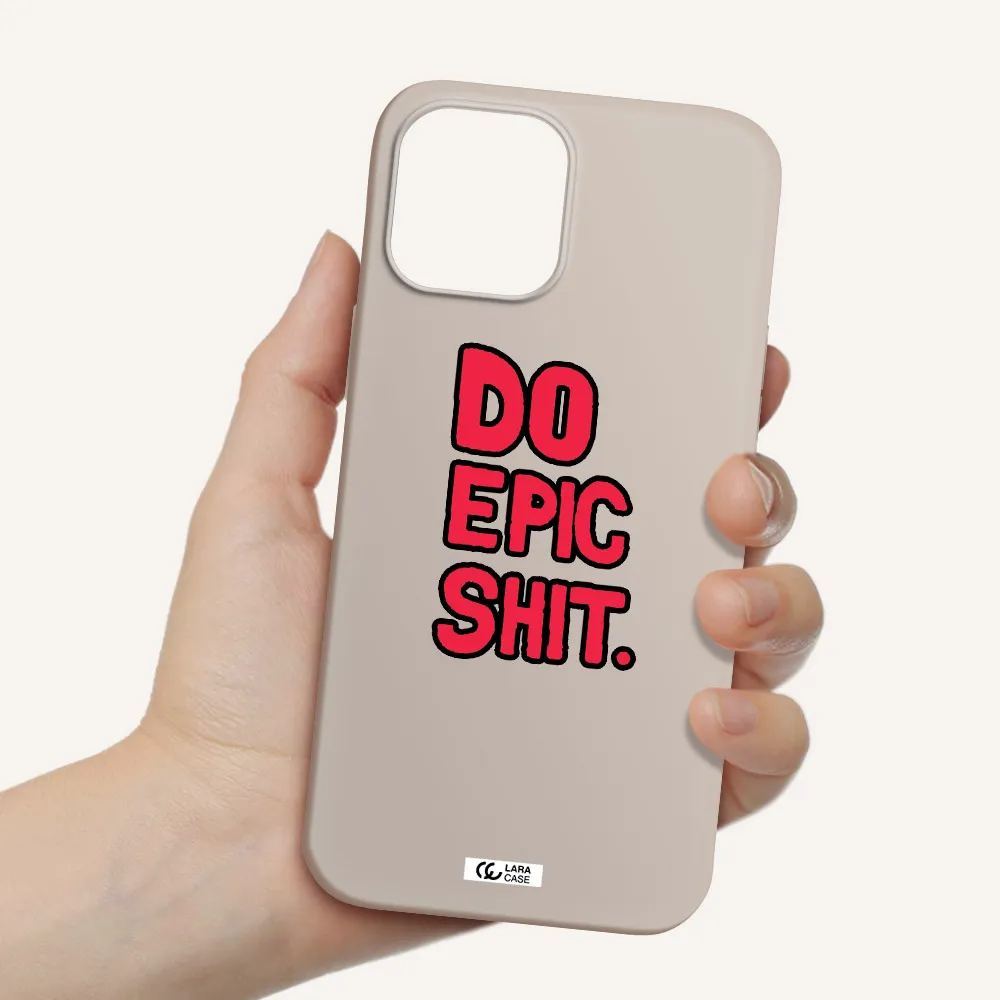 a red and black text Apple iPhone 12 pro max Silicone Stone Case