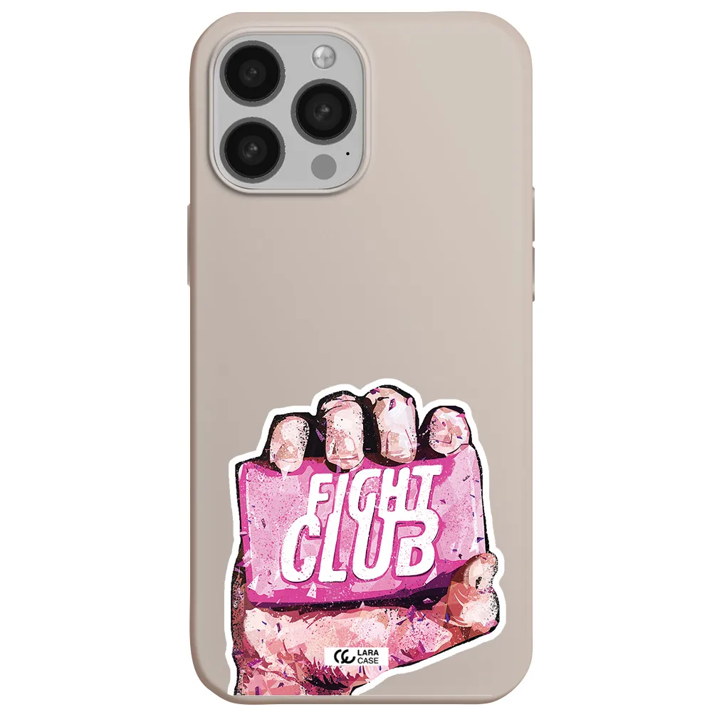 a hand holding a pink bag Apple iPhone 13 Pro Silicone Stone Case